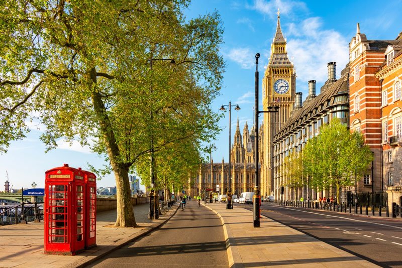 UK city skyline