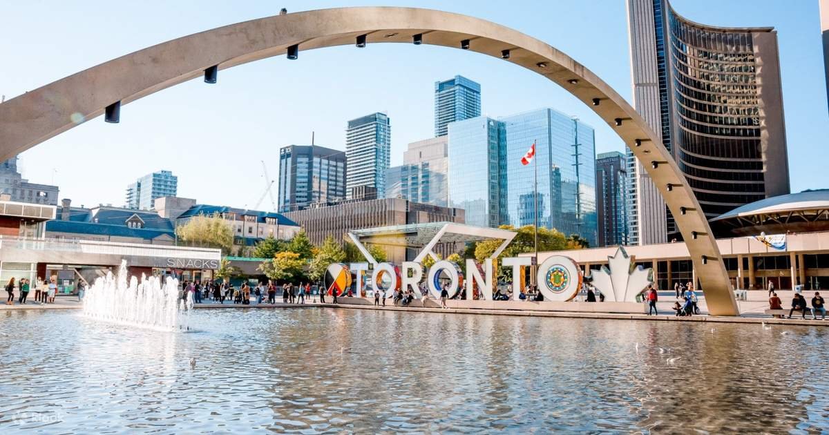 Canadian city skyline